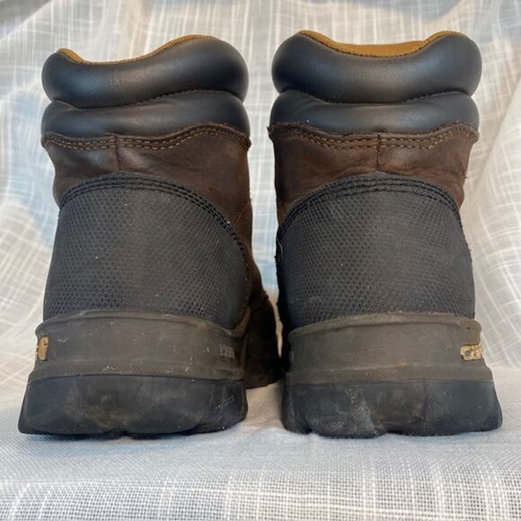 Carhartt Men 9.5 Rugged Flex Soft Toe Work Boot Oil Tanned CMF6366 6 inch high - Picture 5 of 9